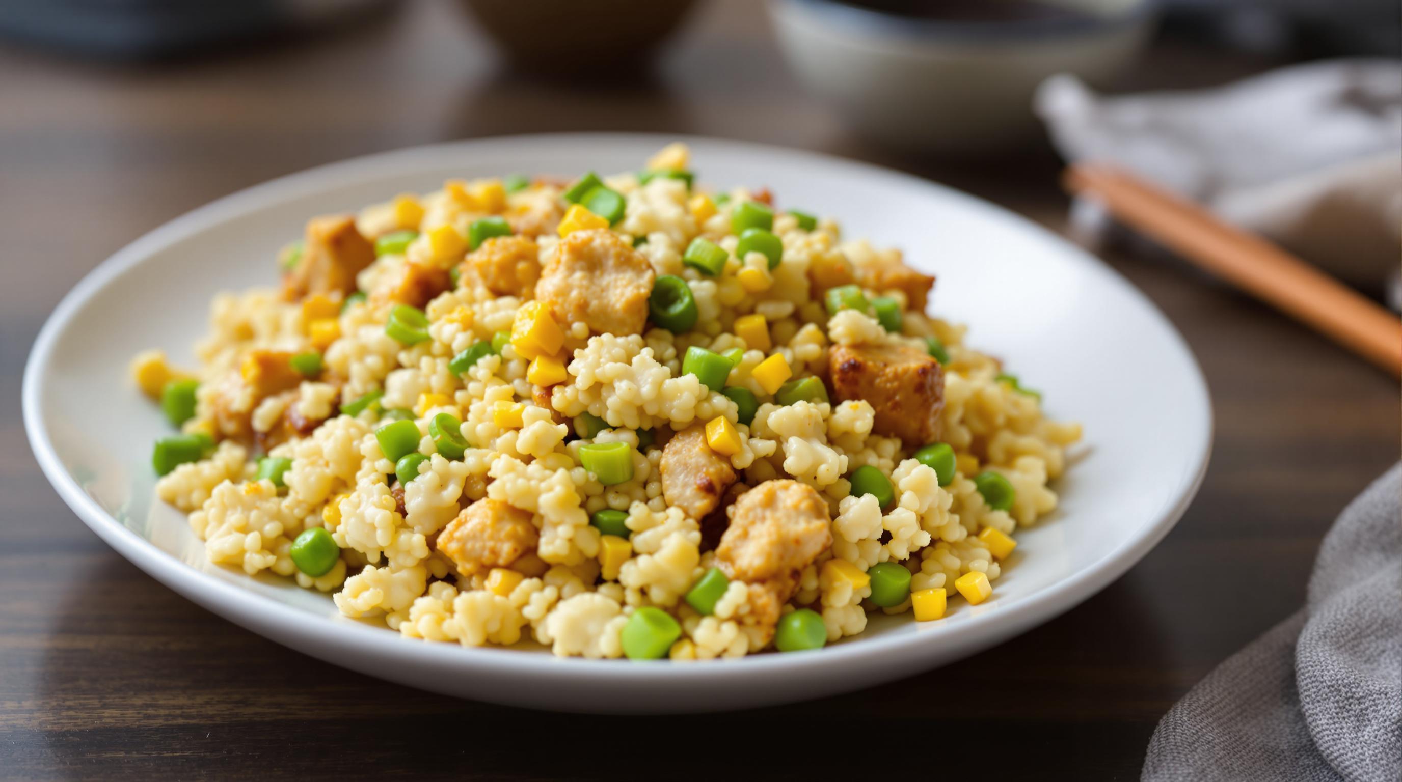 Keto Chinese Cauliflower Fried Rice
