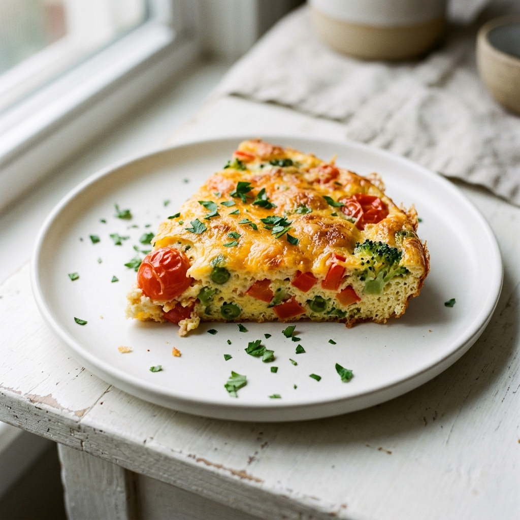 Kids’ Cheese and Vegetable Frittata