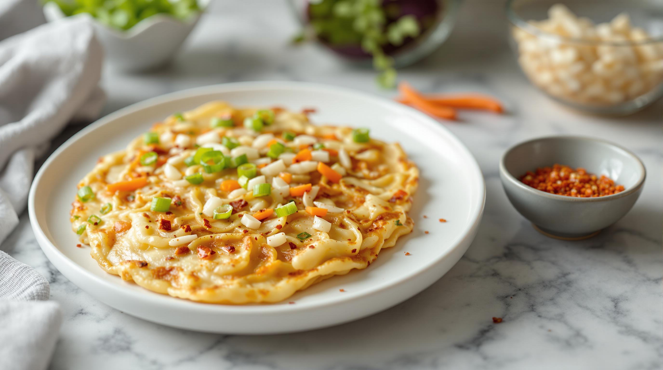 Korean Spring Onion Pancake (Pajeon)