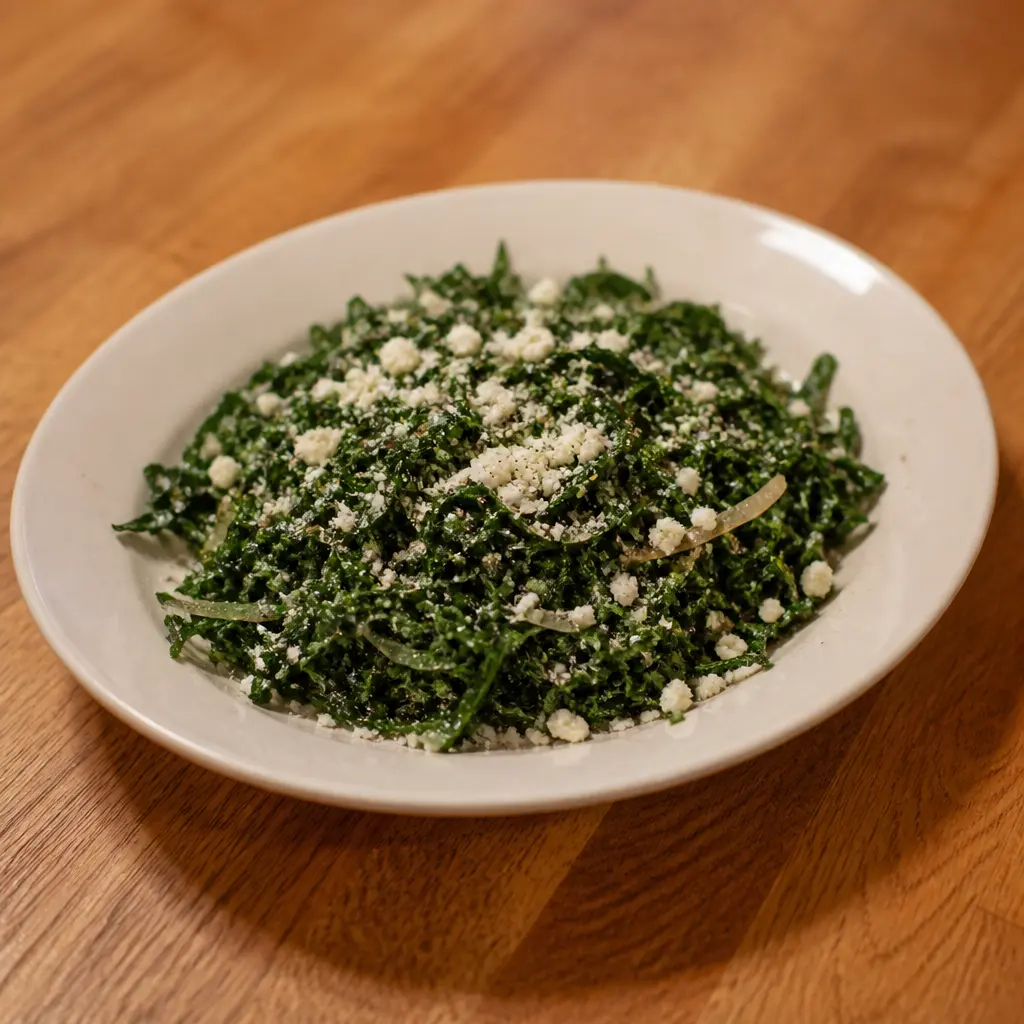 Lacinato Kale and Ricotta Salata Salad