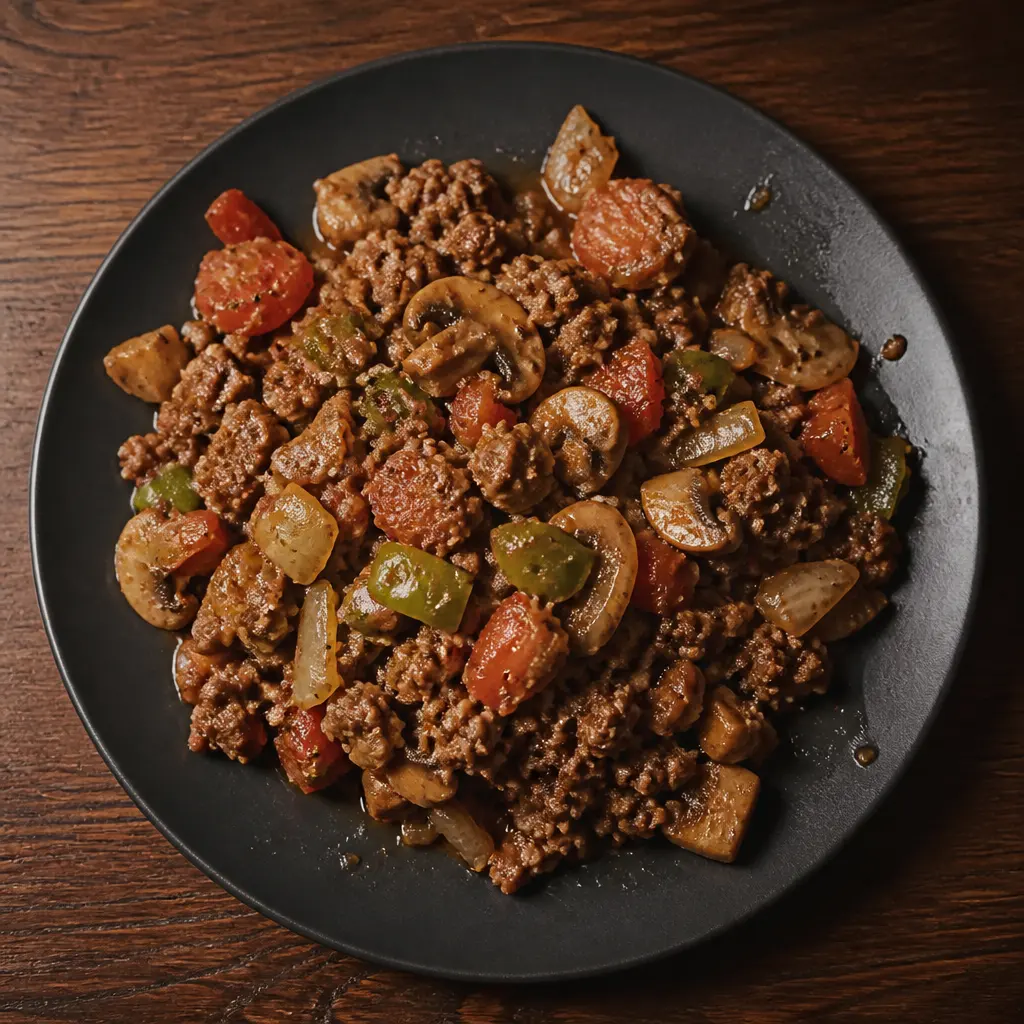 Lean Hamburger Hash