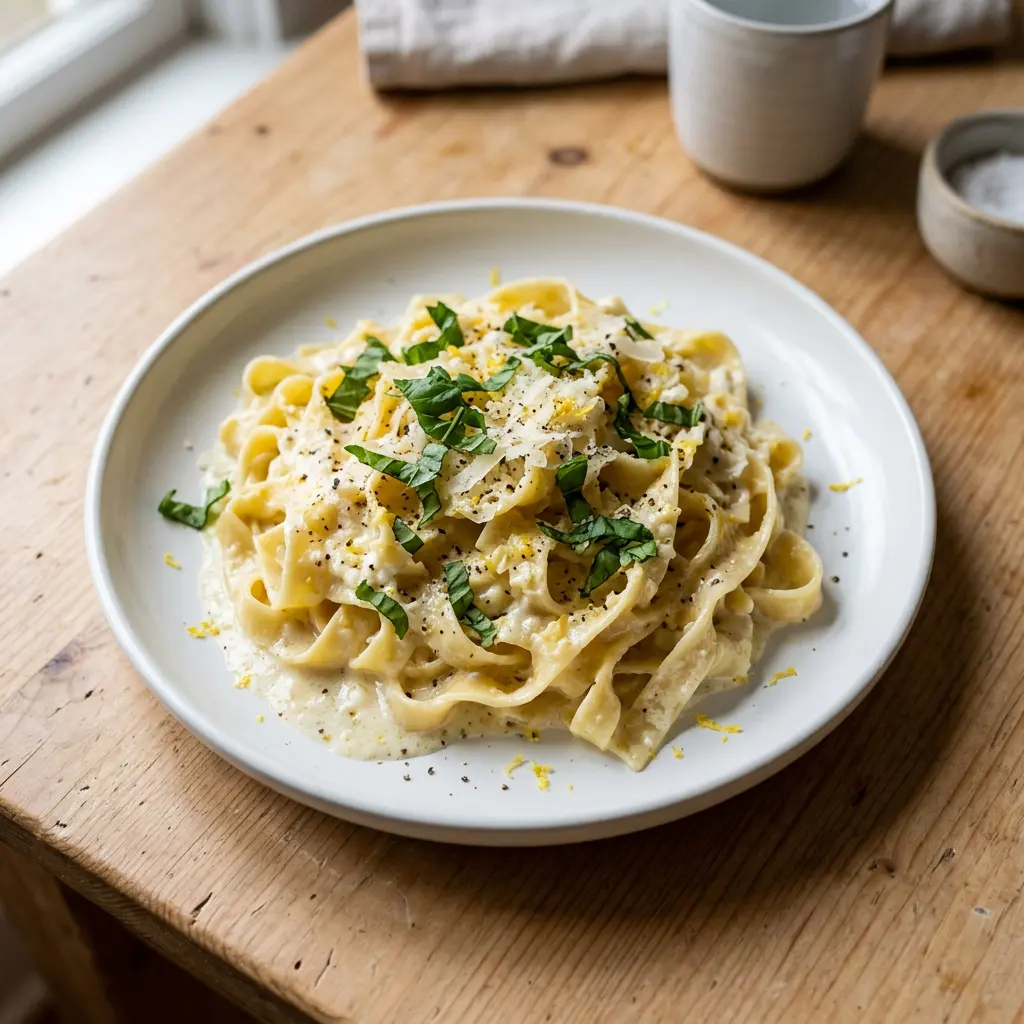 Lemon Ricotta Pasta