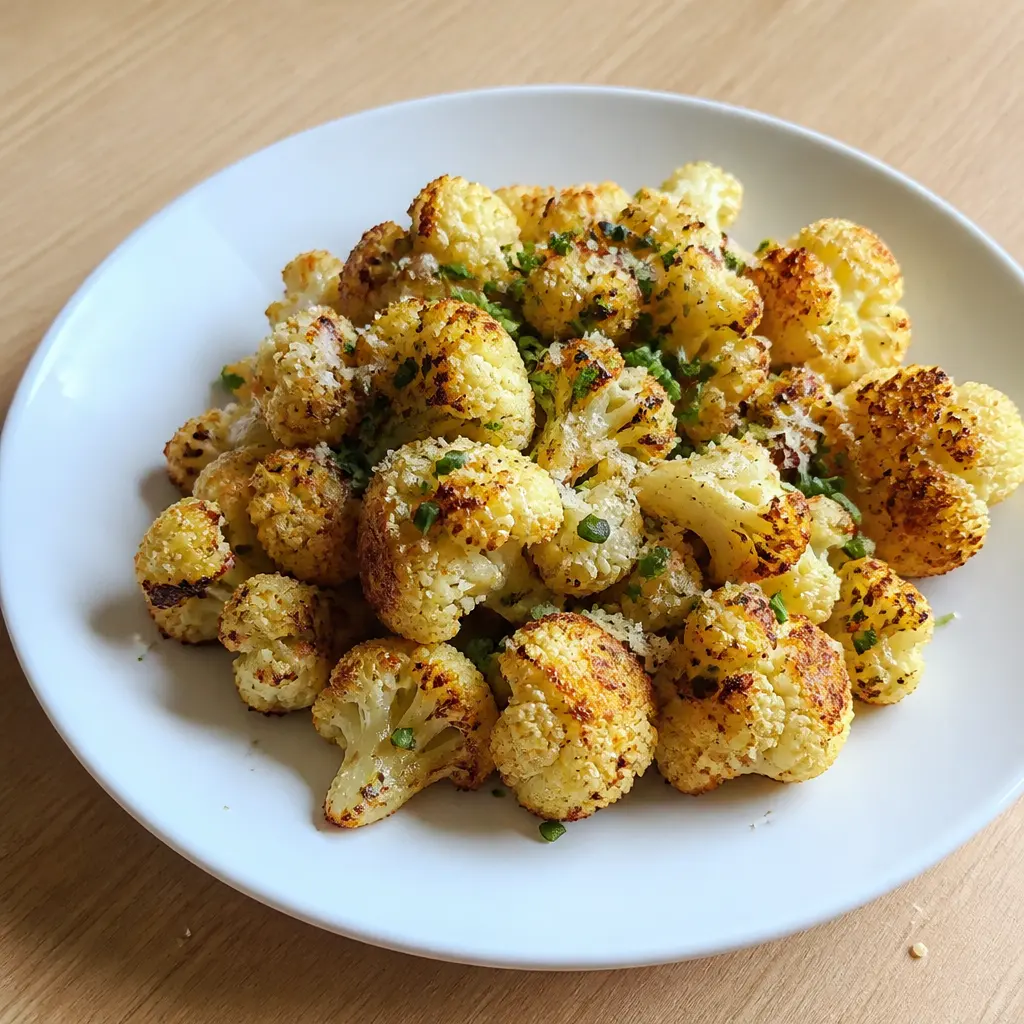Lemon Roasted Cauliflower