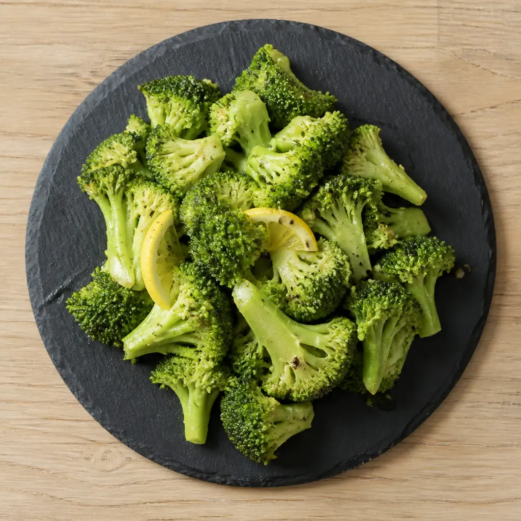 Lemon Steamed Broccoli
