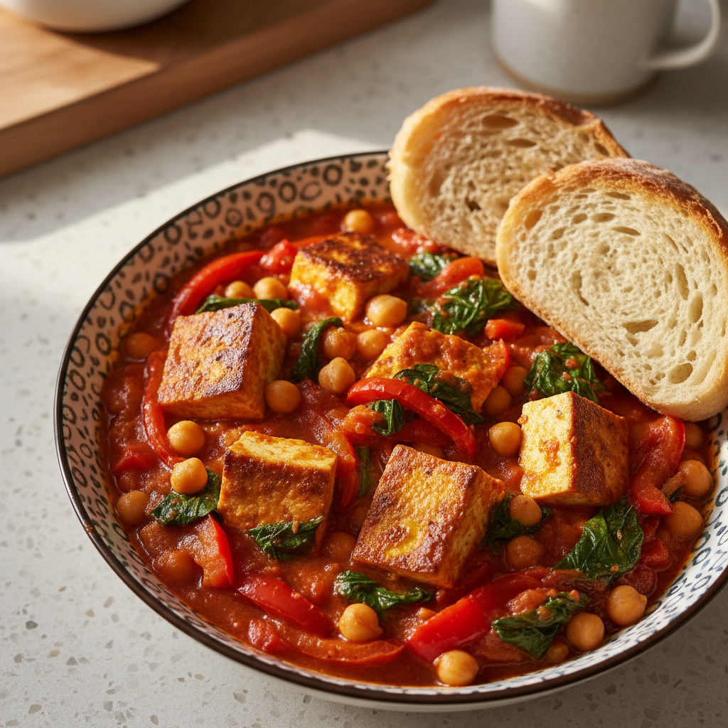 Mediterranean Shakshuka-Inspired Breakfast Stew