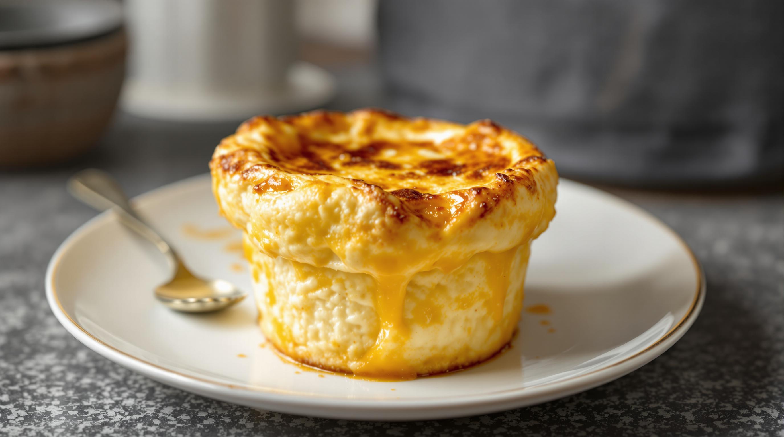 Melted Cheese Soufflés