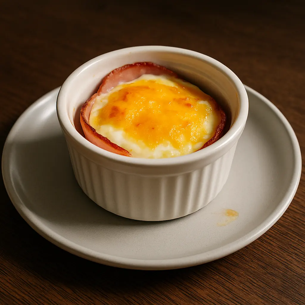 Microwave Ham Egg Cup