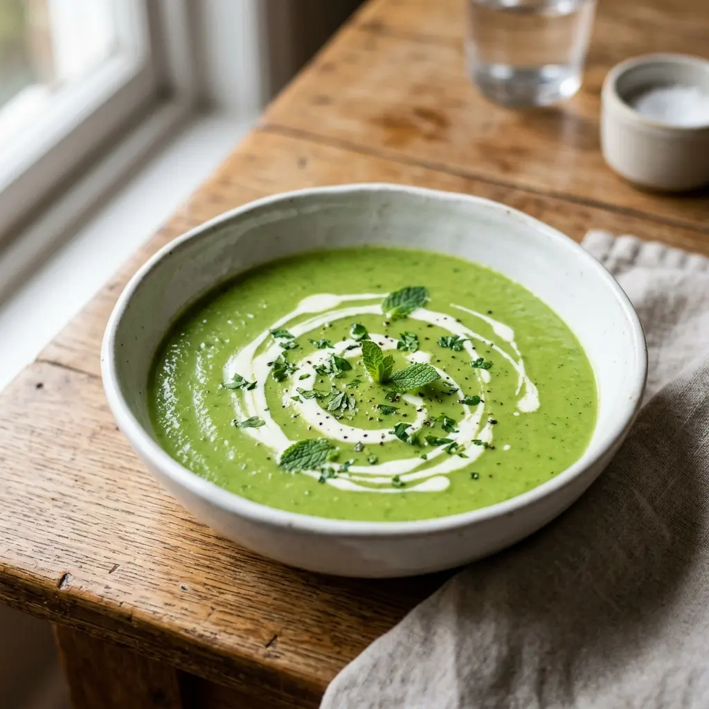 Minted Pea Soup
