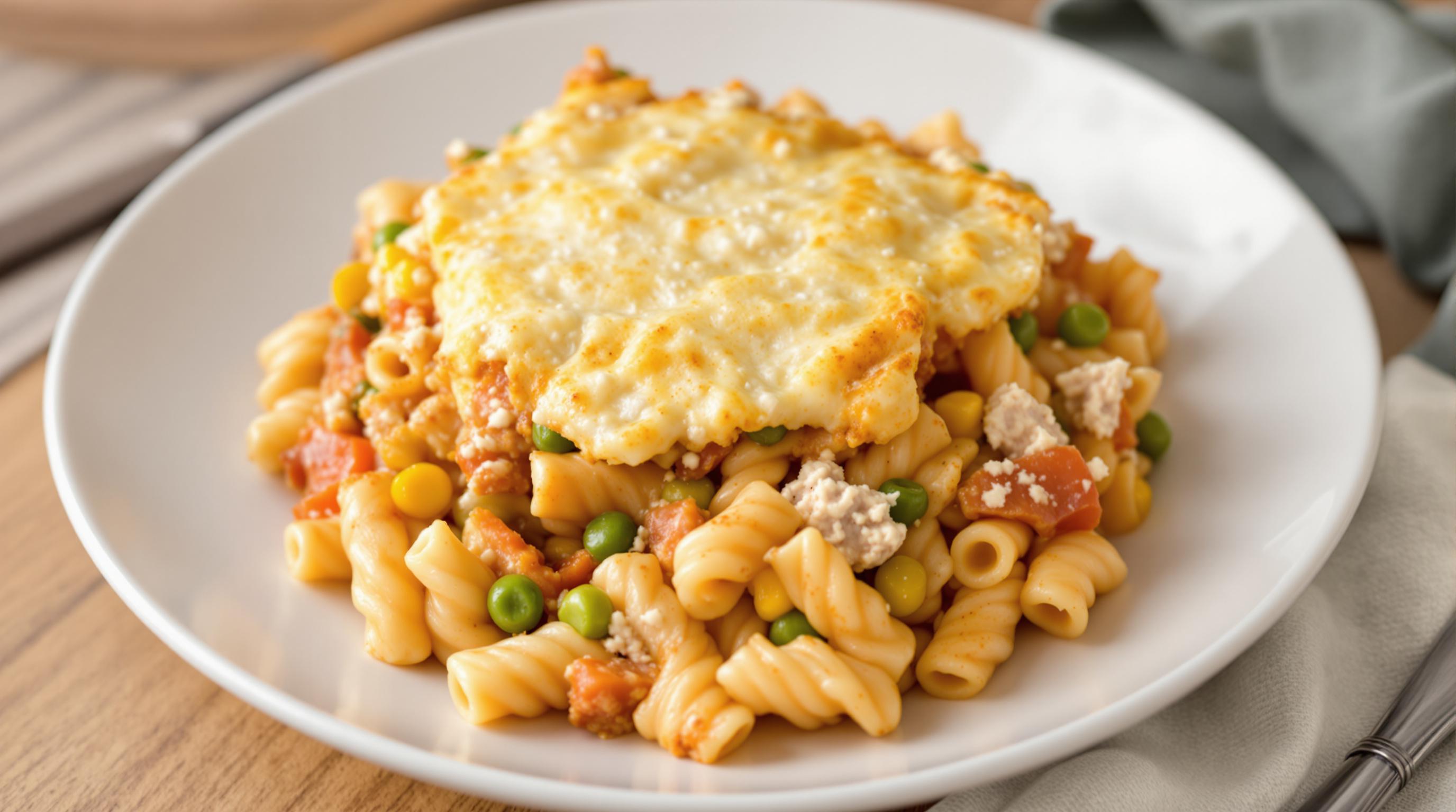 One Pot Tuna Pasta Bake