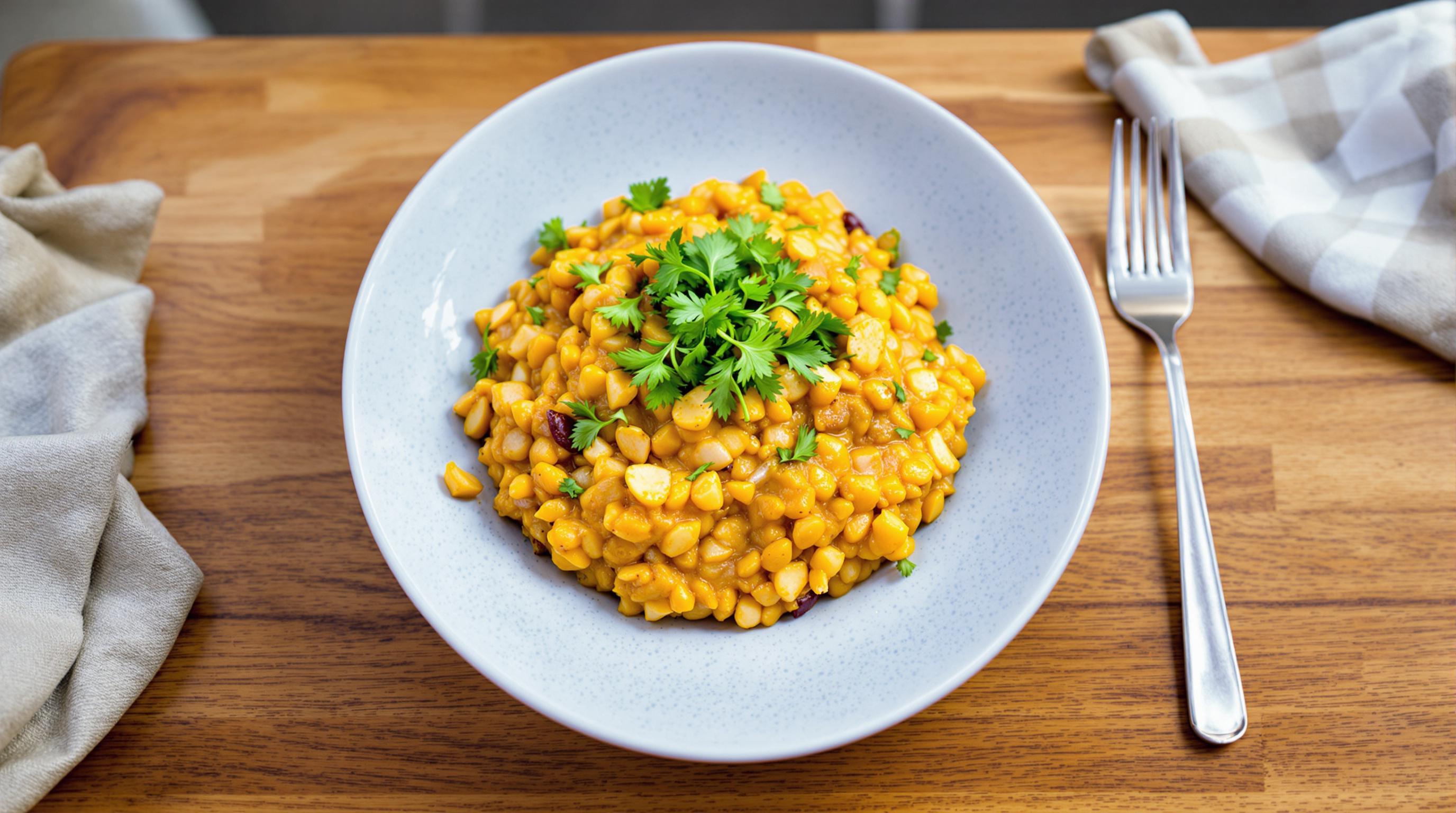 One Pot Vegan Red Lentil Dal