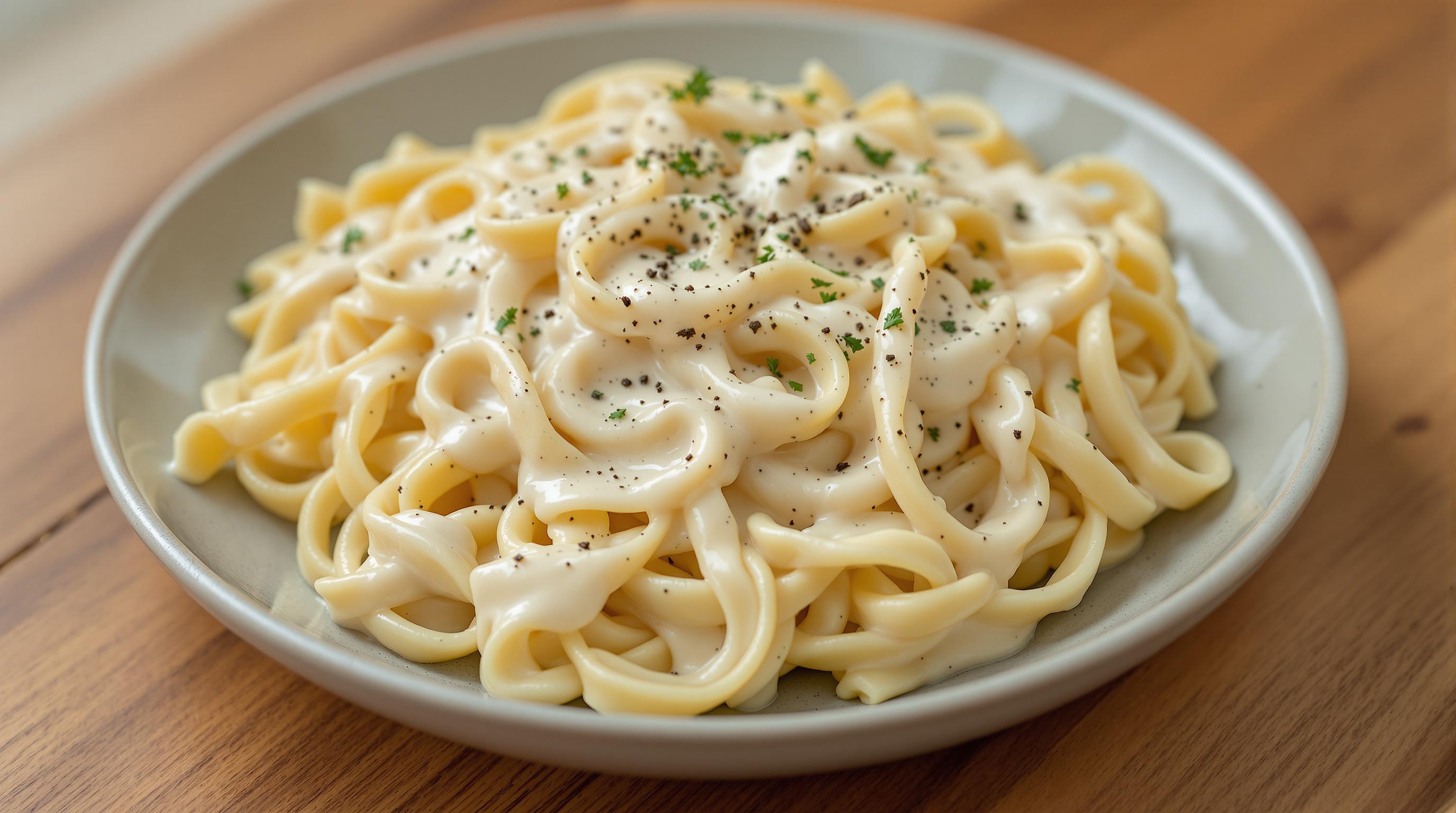 Pasta with Alfredo Sauce