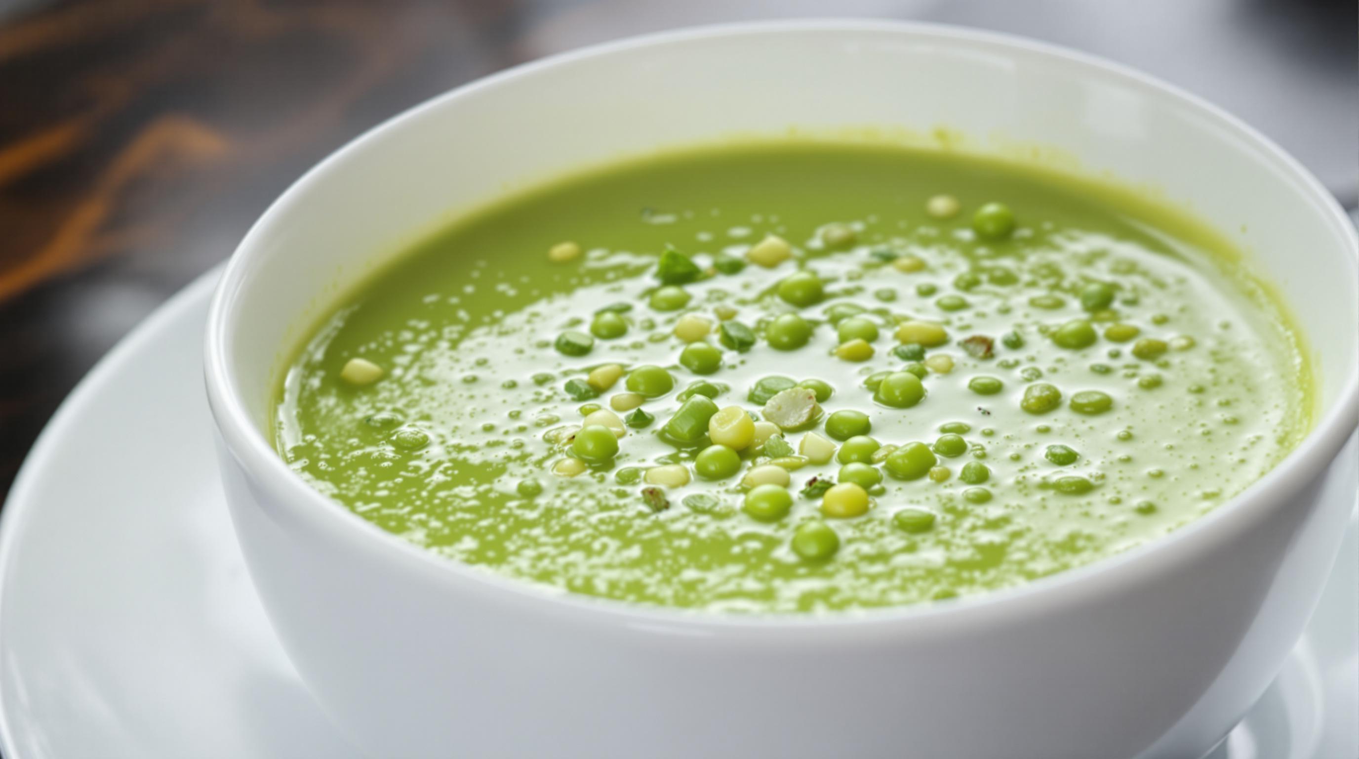 Pea and Mint Soup