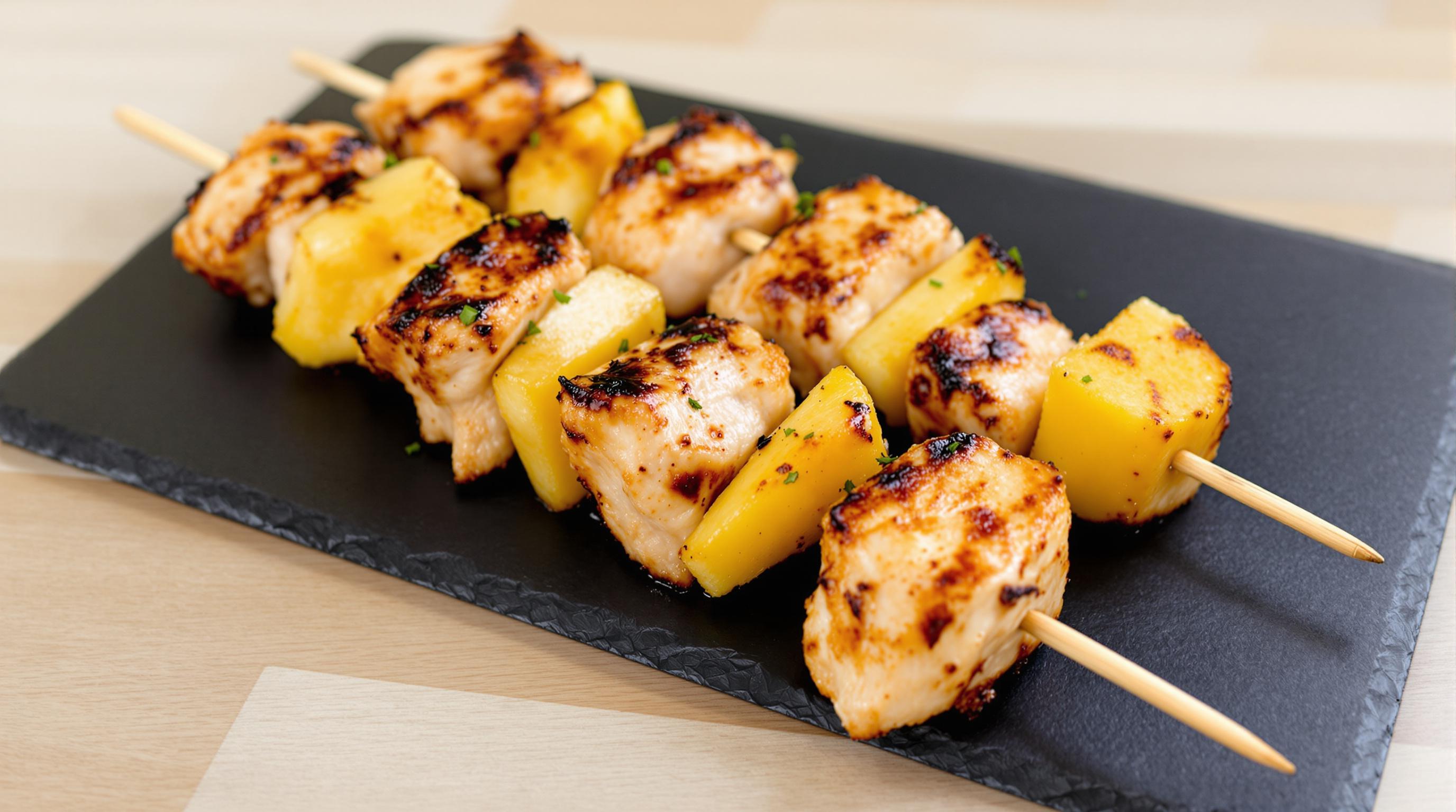 Pineapple Chicken Skewers