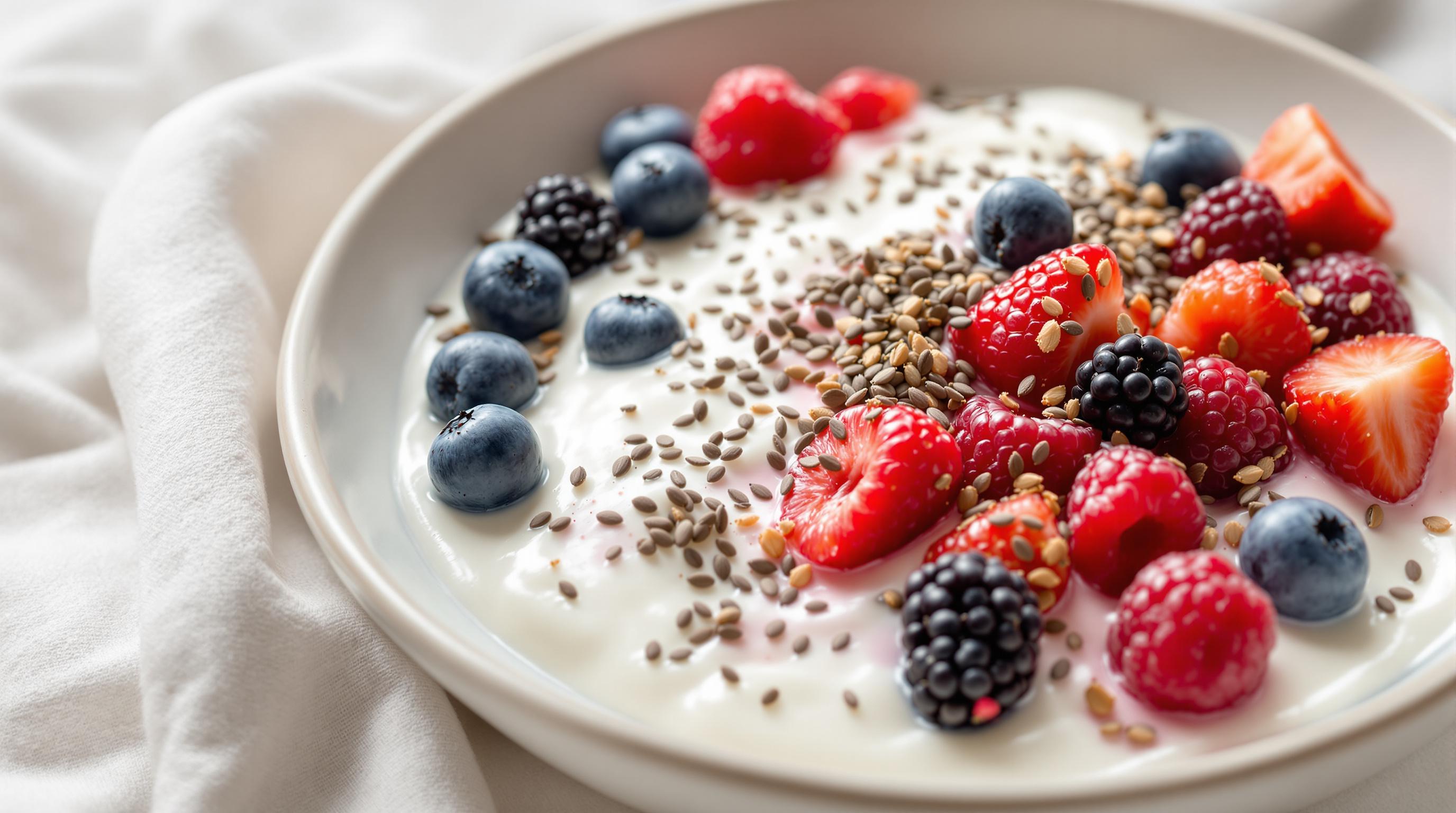 Protein Berry Yogurt Bowl