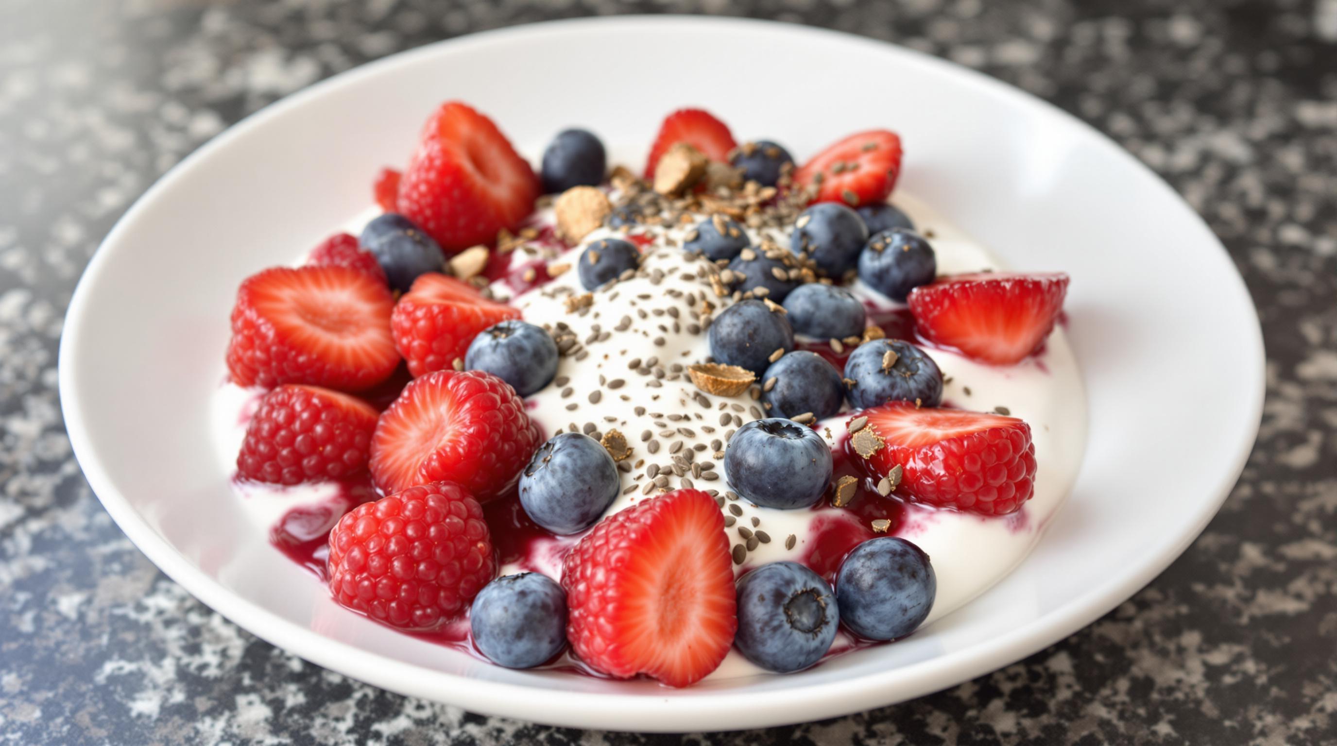 Protein Berry Yogurt Bowl