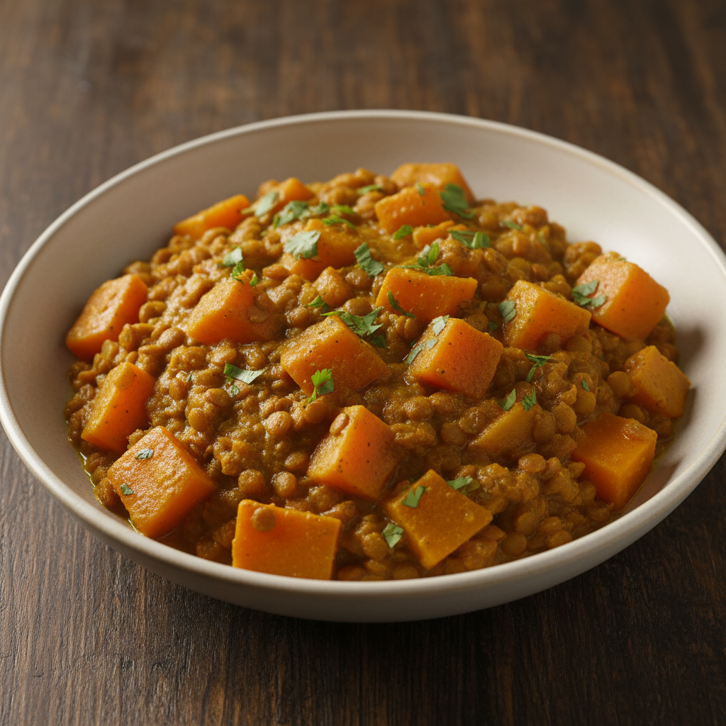 Red Lentil & Squash Curry