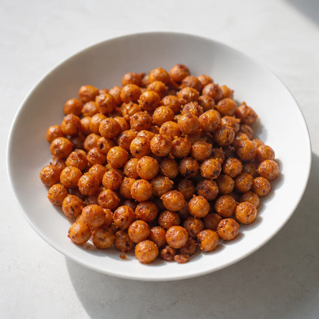 Roasted Paprika and Garlic Chickpeas