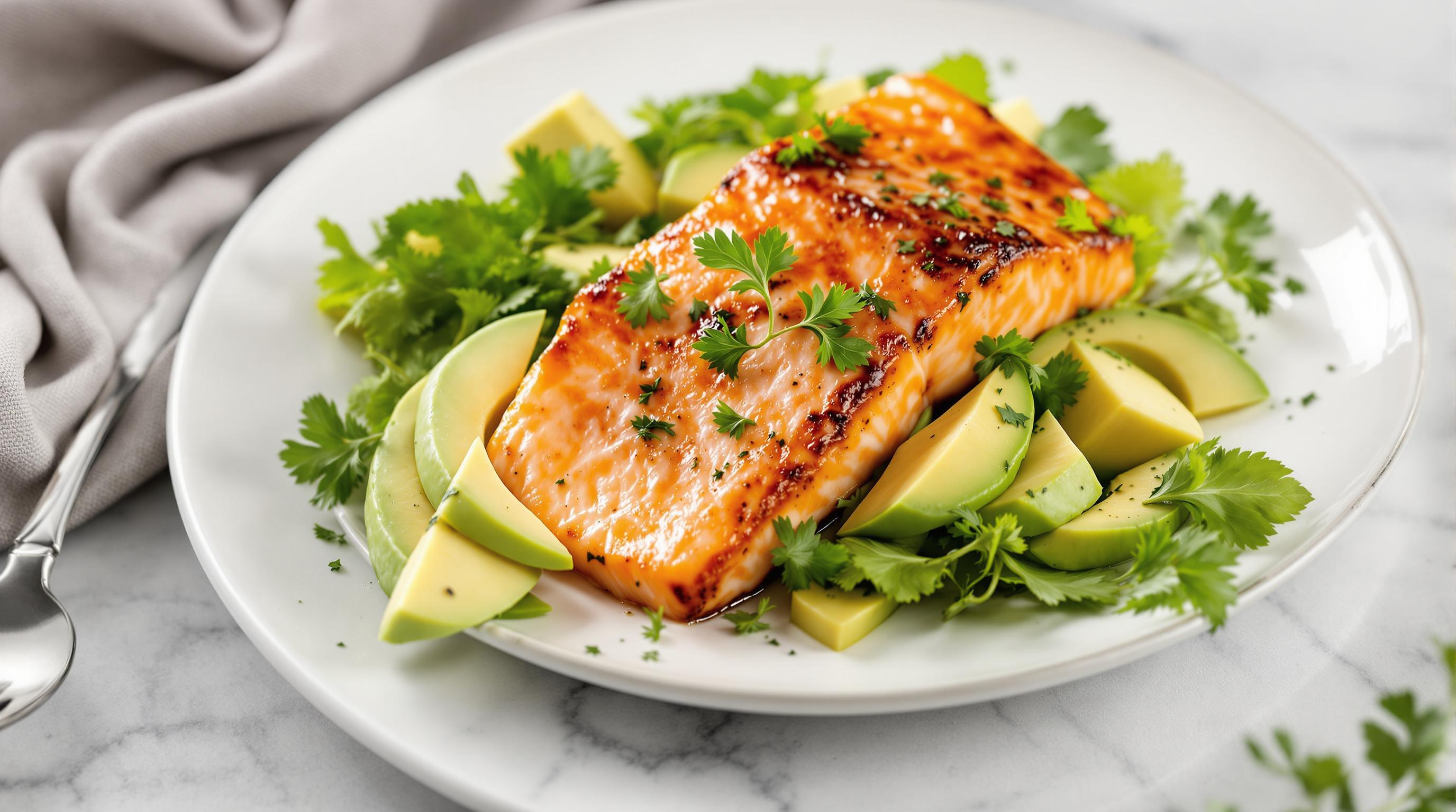 Salmon and Avocado Salad