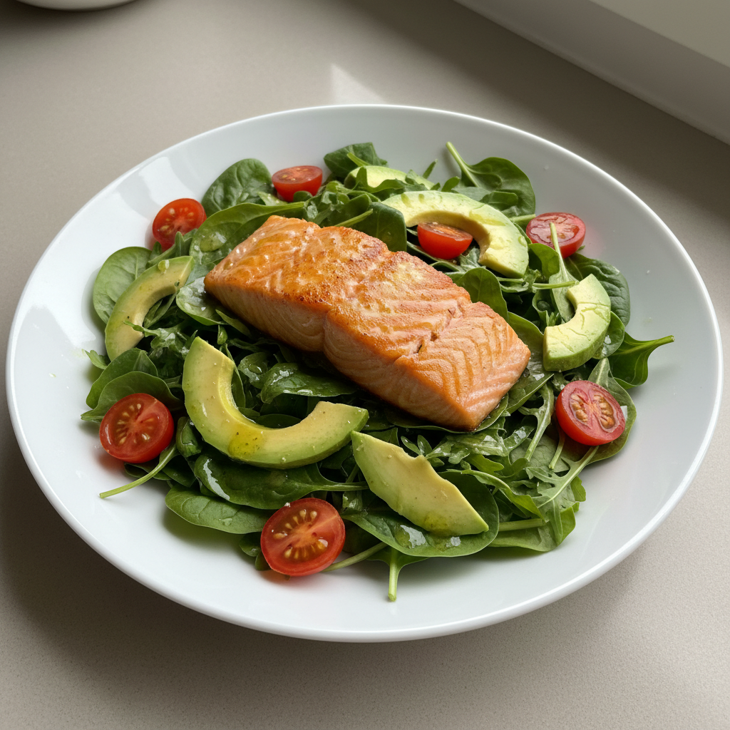 Salmon and Avocado Salad