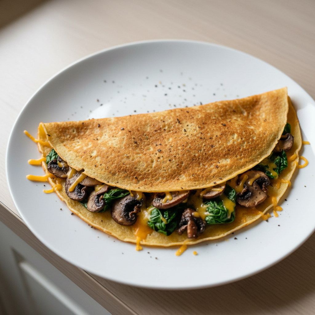 Savoury Breakfast Crêpe