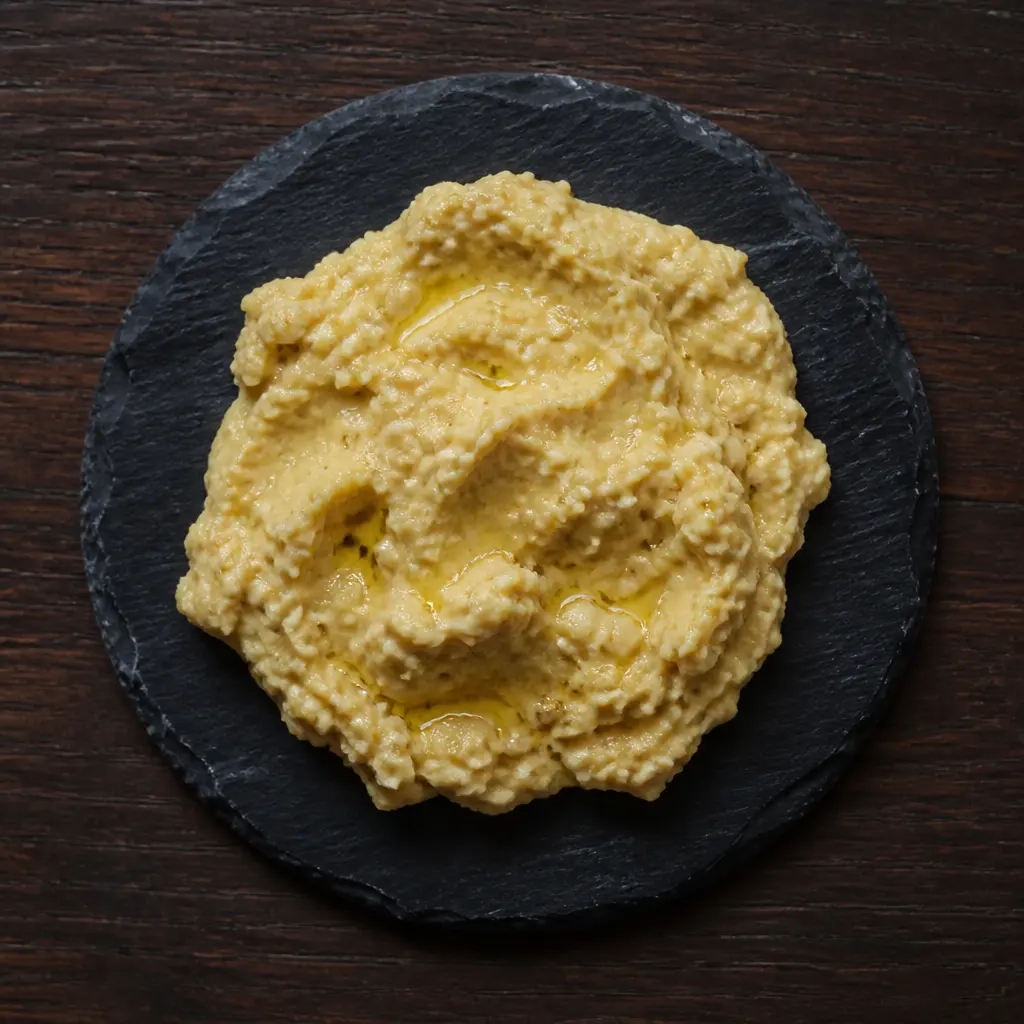 Seasoned Mashed Chickpeas