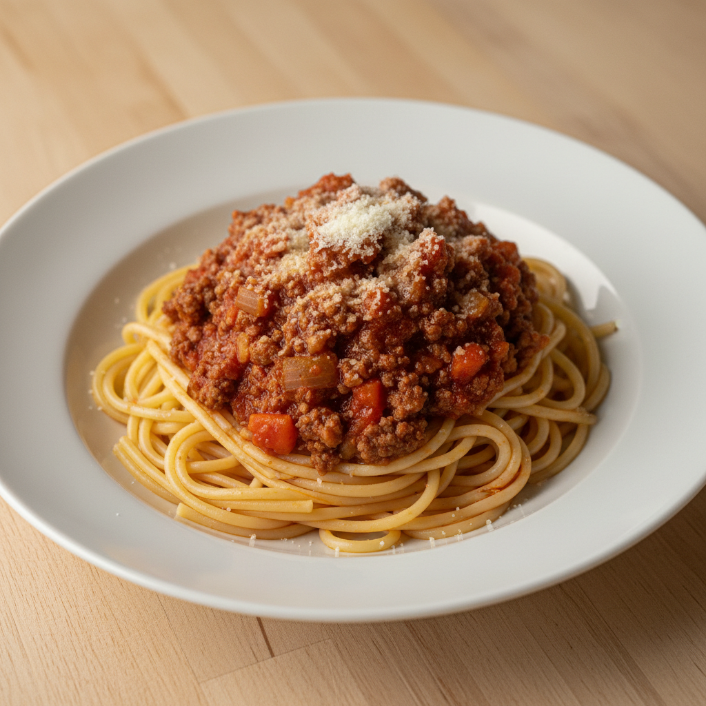 Simple Spaghetti Bolognese