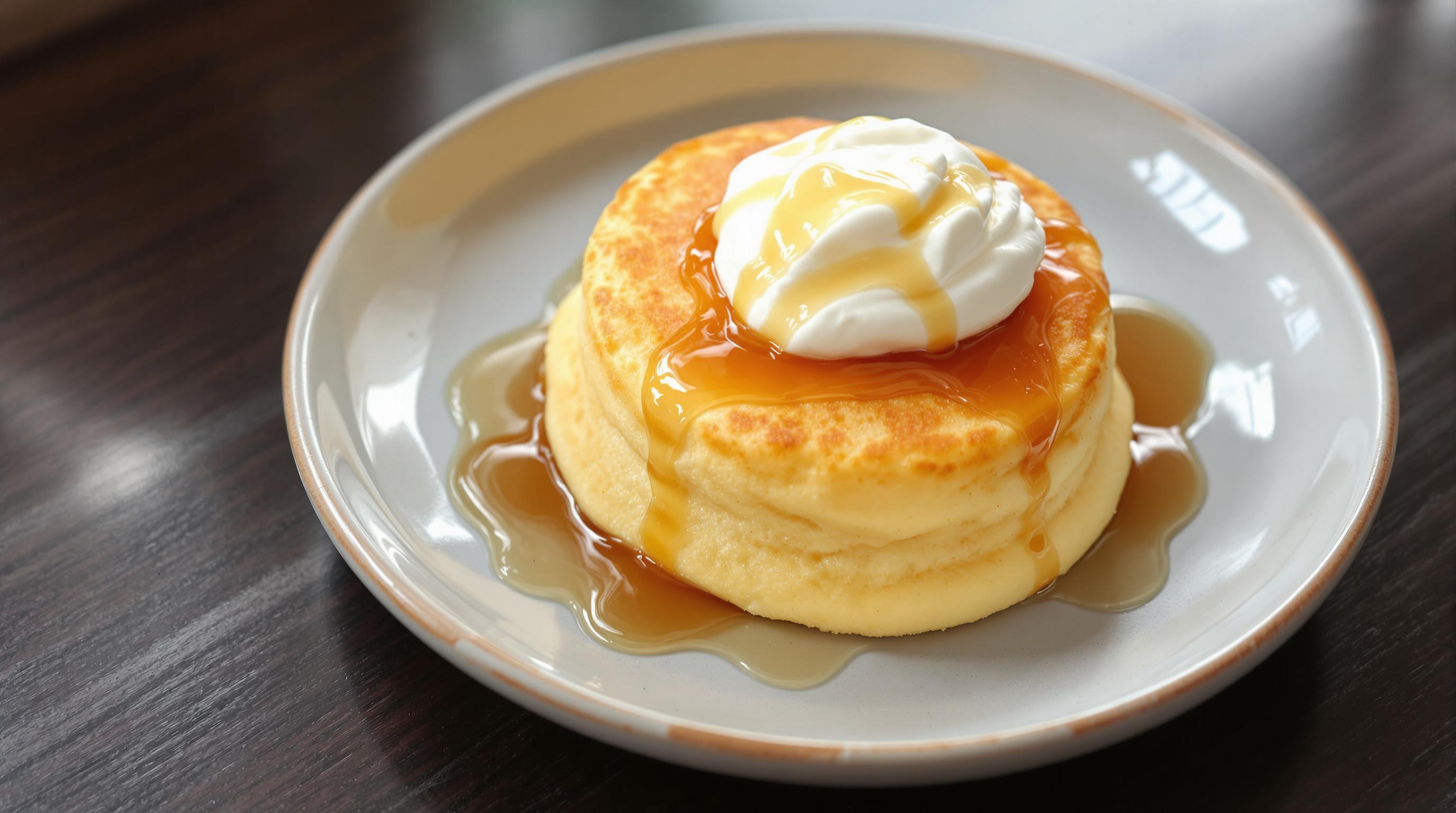 Simple Sweet Japanese Soufflé Pancake