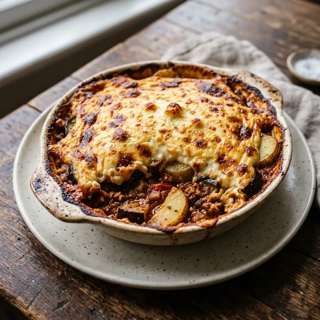 Slow Cooker Moussaka