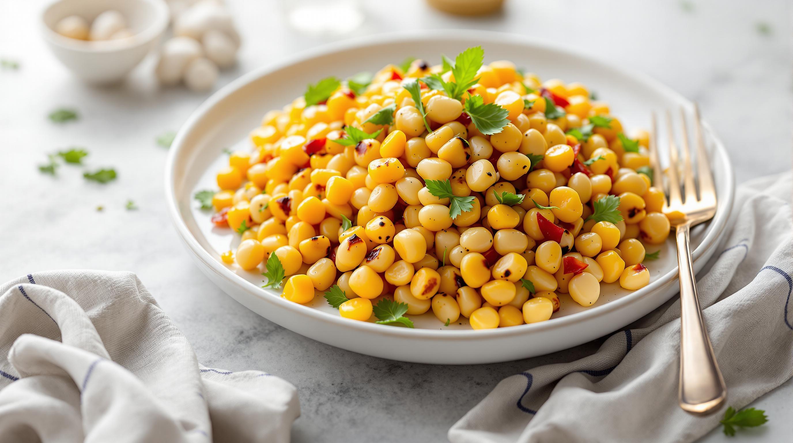 Smokey Sweetcorn & Butter Bean Salad