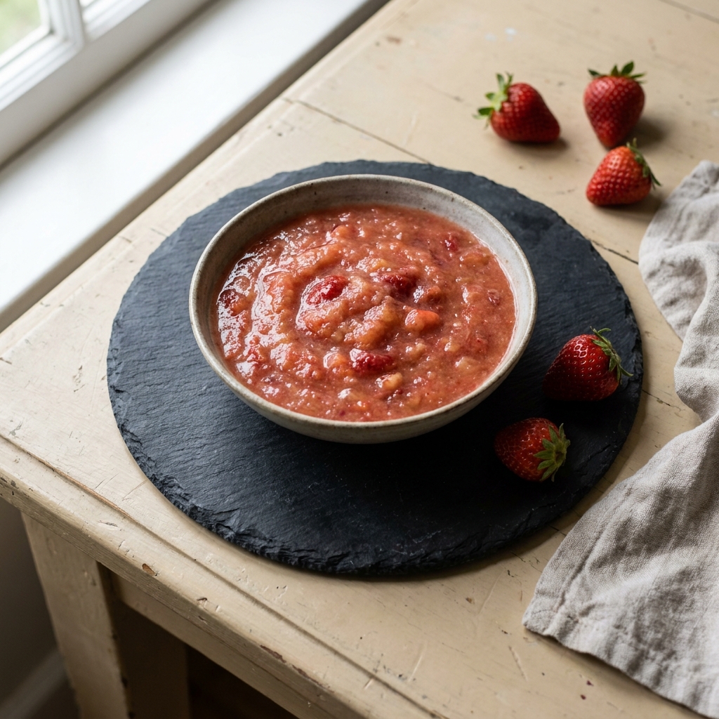 Strawberry Applesauce