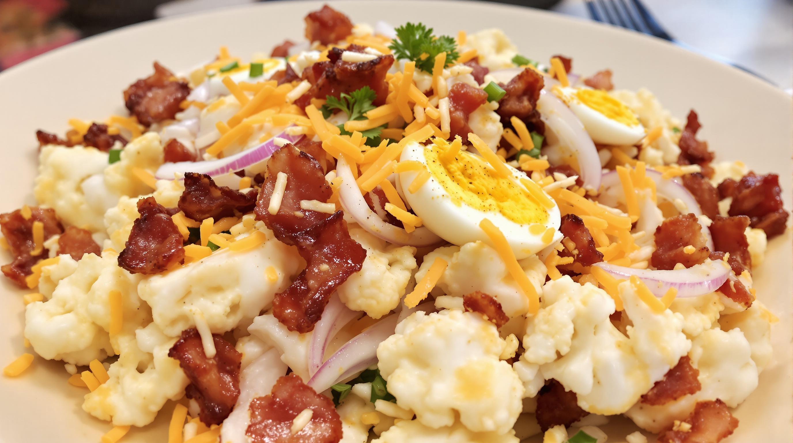 Summer Cauliflower Salad - Loaded