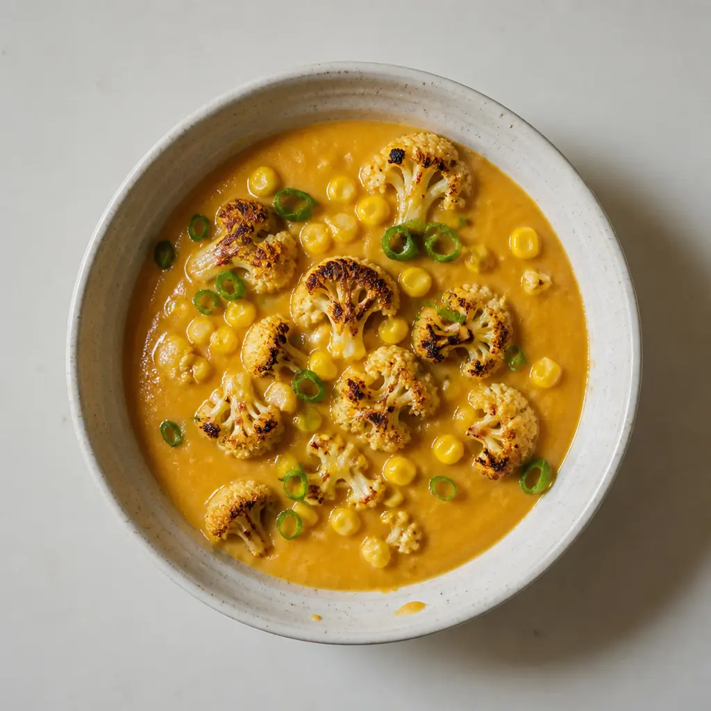 Sweet Potato Cauliflower Soup