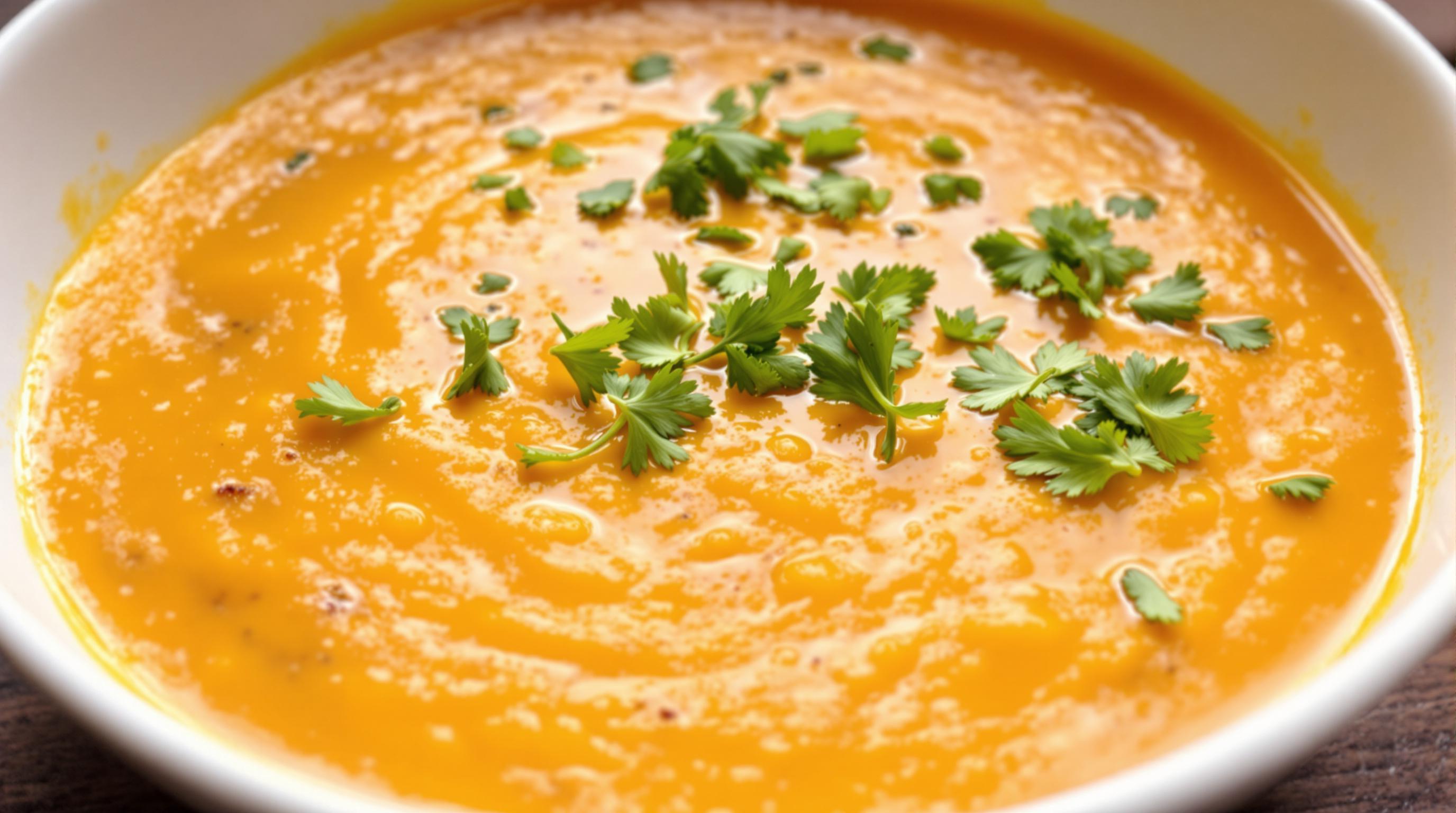 Vegan British Carrot Soup