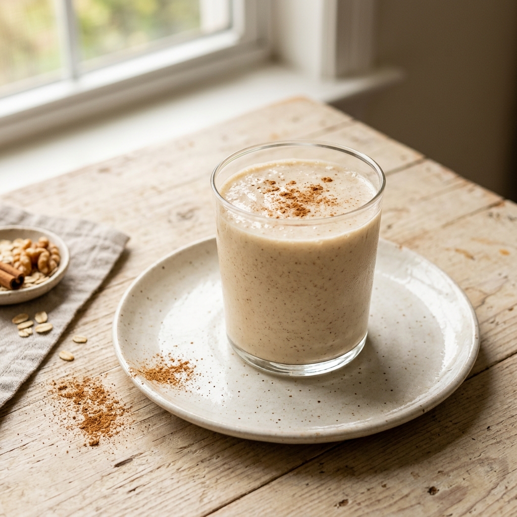 Vegan Cinnamon Bun Smoothie