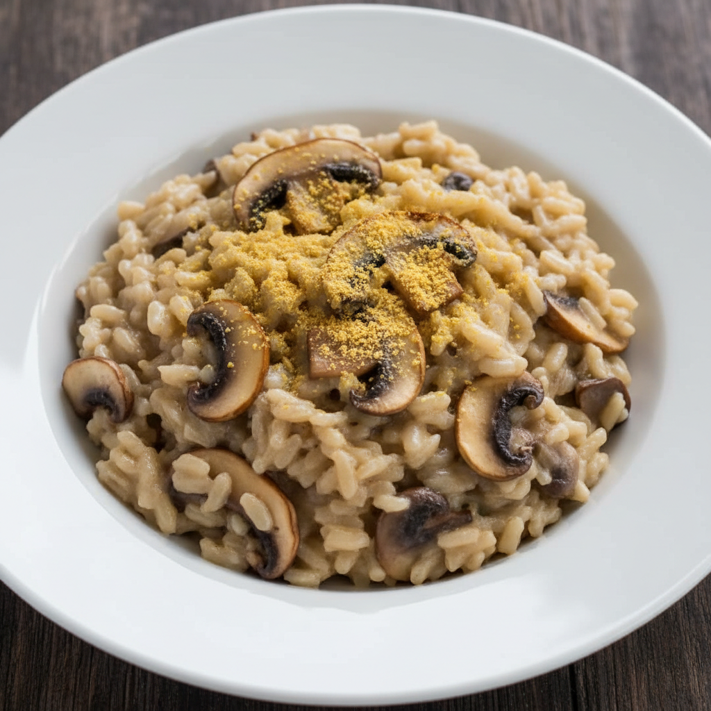 Vegan Mushroom Risotto