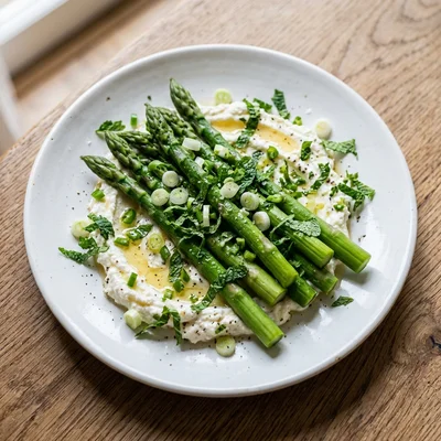 Asparagus, Mint and Ricotta Salad