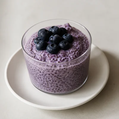 Blueberry Chia Seed Pudding