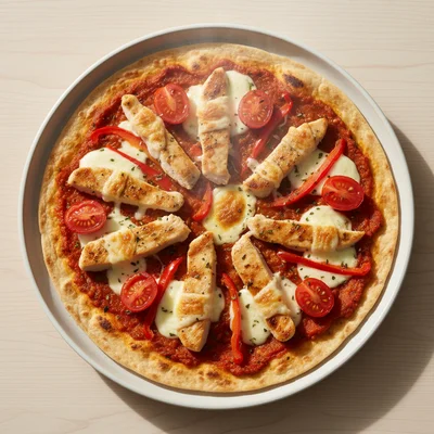 Easy 15-Minute High Protein Pizza Wrap Recipe