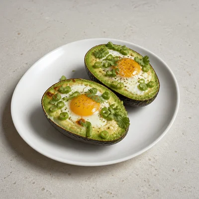 Eggs Baked in Avocado