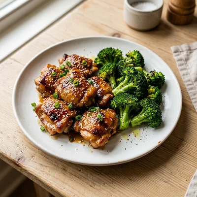 Honey Soy Chicken with Broccoli