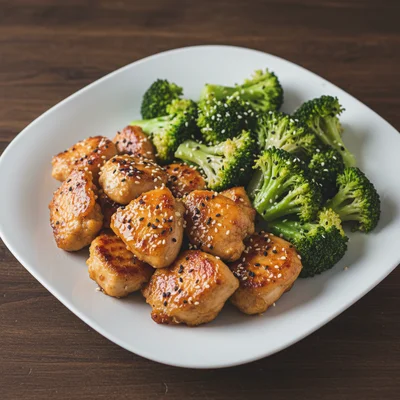 Honey Soy Chicken with Broccoli