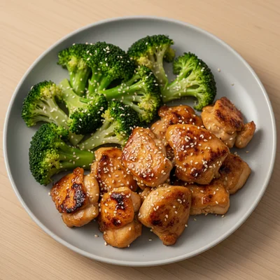Honey Soy Chicken with Broccoli