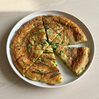 Korean Spring Onion Pancake (Pajeon)