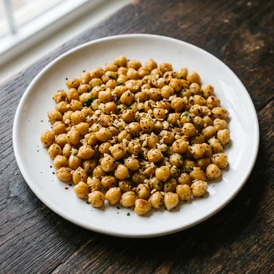 Lemon Garlic Chickpeas