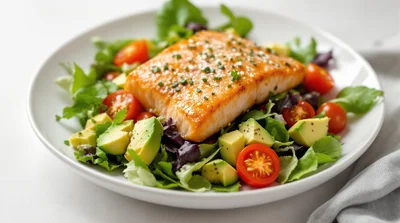 Salmon and Avocado Salad