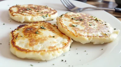 Savory Oregano Cottage Cheese Pancakes