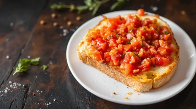Spanish Pan Con Tomate