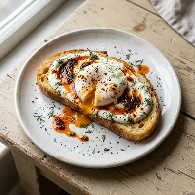 Turkish Eggs with Toast