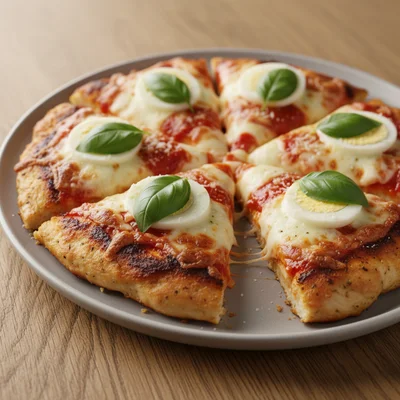 Viral Chicken and Egg Parmesan Pizza